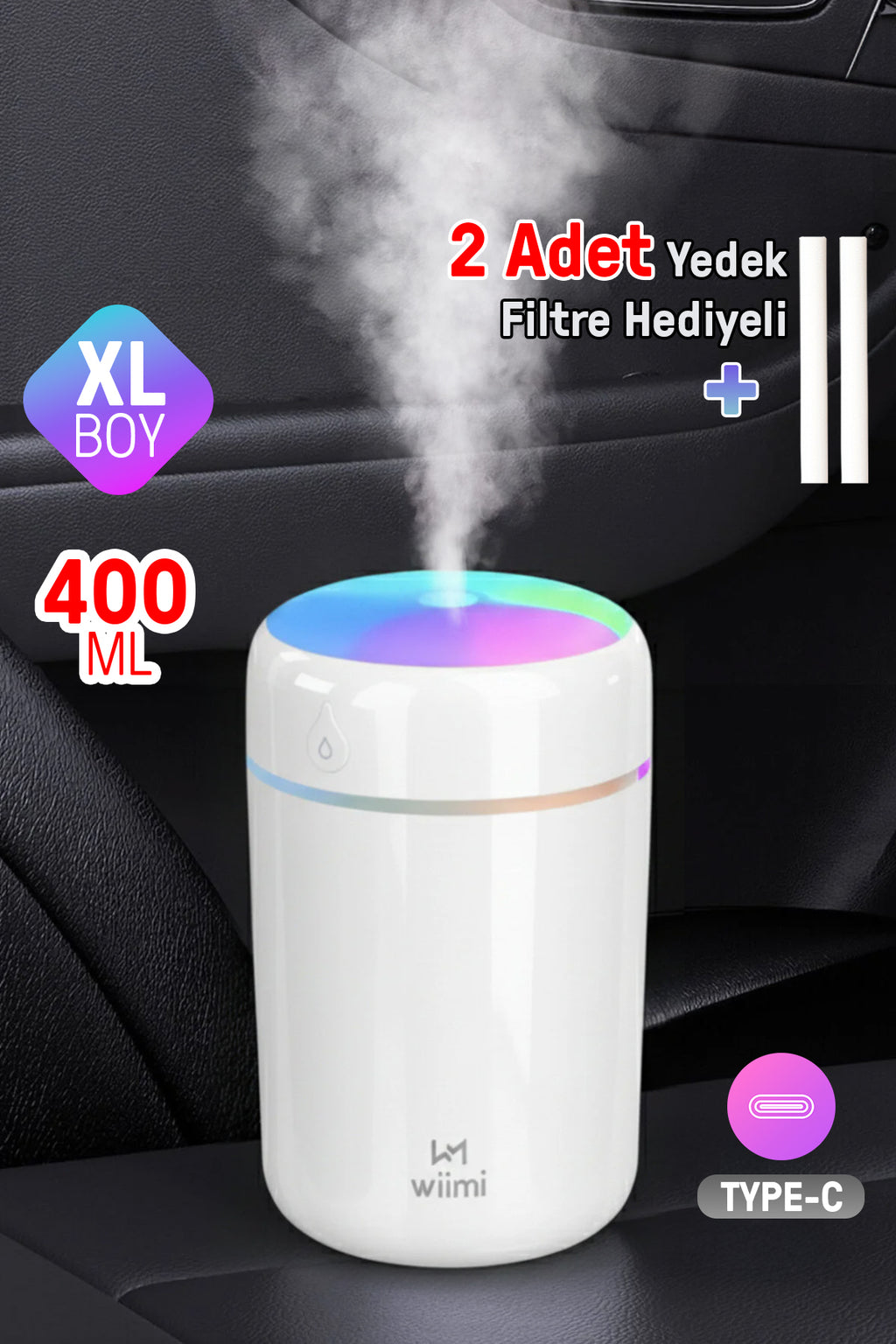 Hava Nemlendirici Buhar Makinesi Ve Aroma Difüzörü