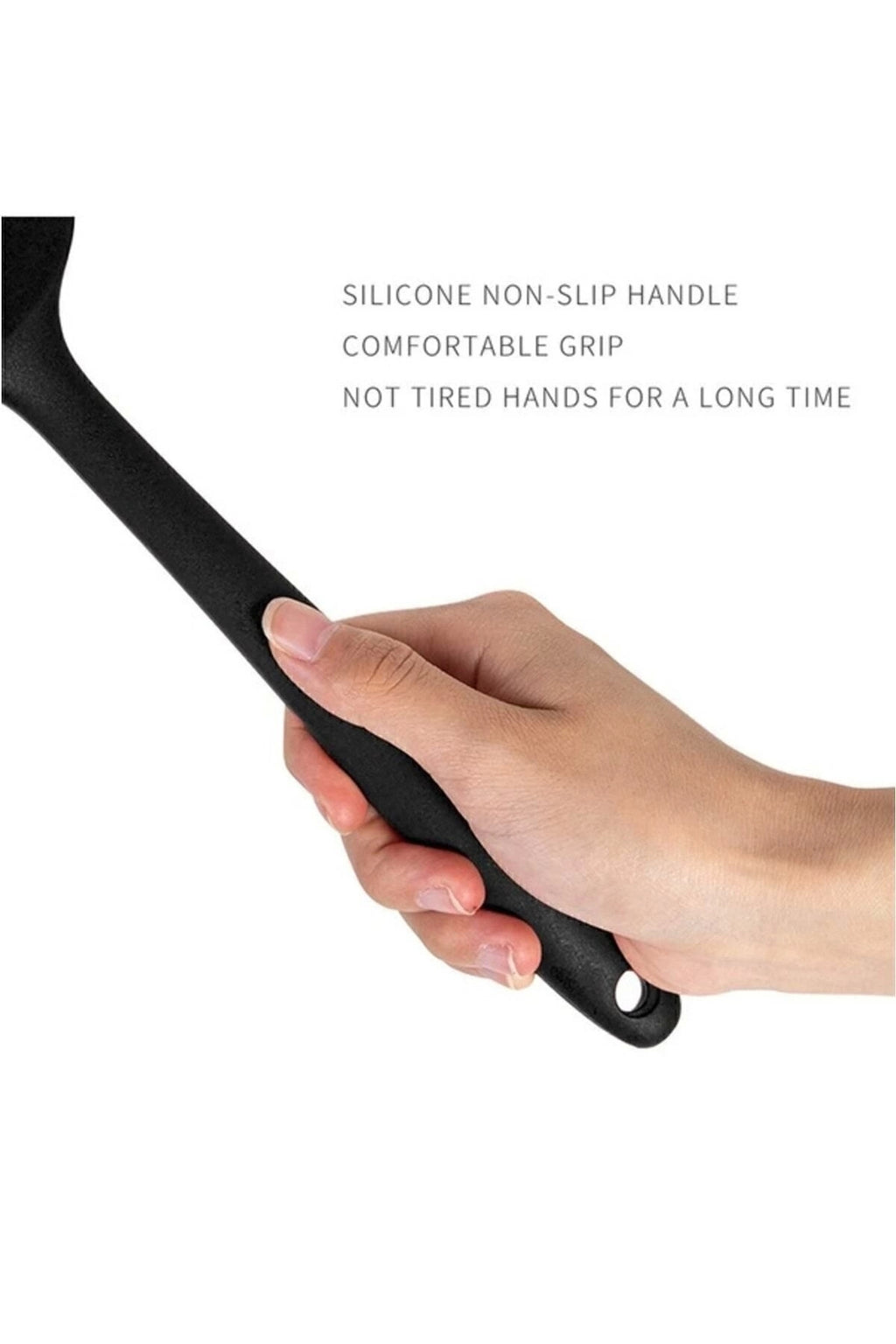 6lı Takım Yanmaz Yapışmaz Mutfak Pasta Slikon Yumurta Fırçası Kaşık Bıçak Spatula Seti